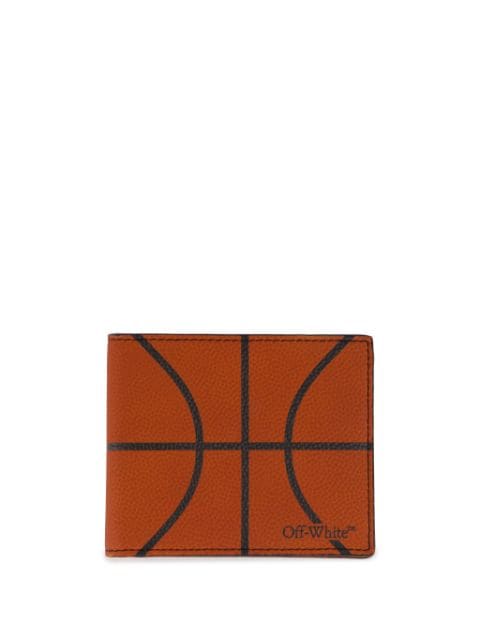 Basketball bi-fold wallet