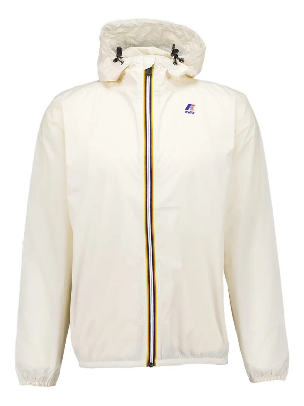 K-Way hooded zipped jacket | White | Image 1