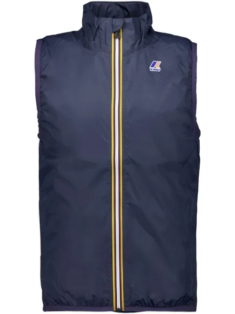 K-Way logo-print gilet