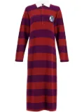 PAULA patch-detail polo dress - Purple
