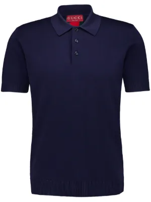 Gucci ribbon polo shirt on sale