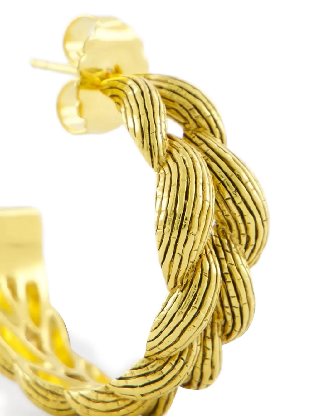 Aurelie Bidermann Grisell Earrings In Gold