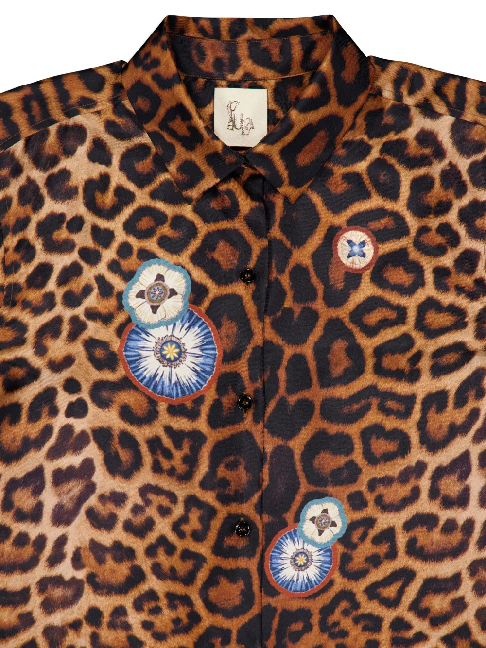 Nala Silk Padded Shirt main image 1