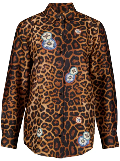 PAULA chemise imprimée en soie