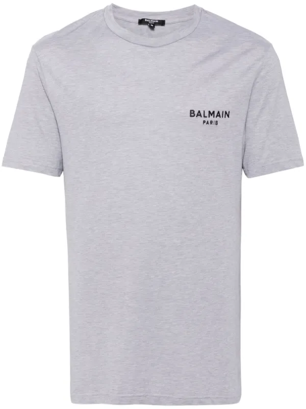 Balmain ロゴ Tシャツ | グレー | FARFETCH JP