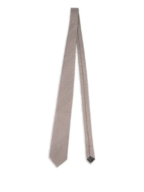 TOM FORD zigzag-patterned tie