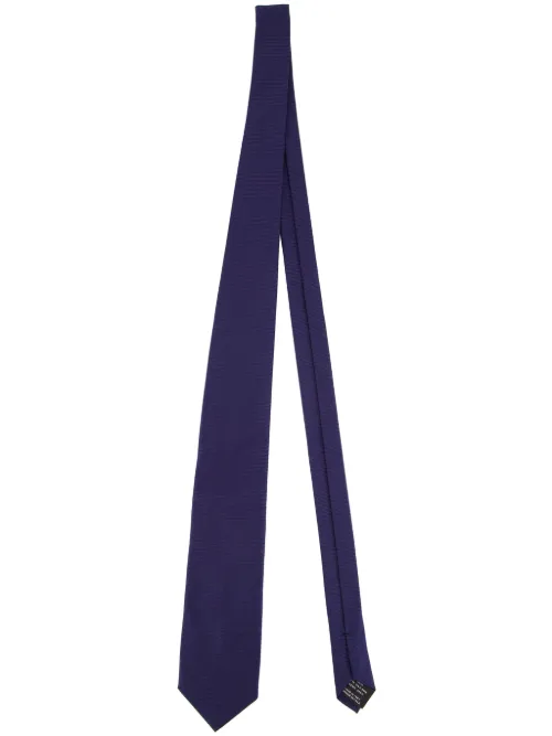 TOM FORD cravate à carreaux - Bleu - TOM FORD - Modalova