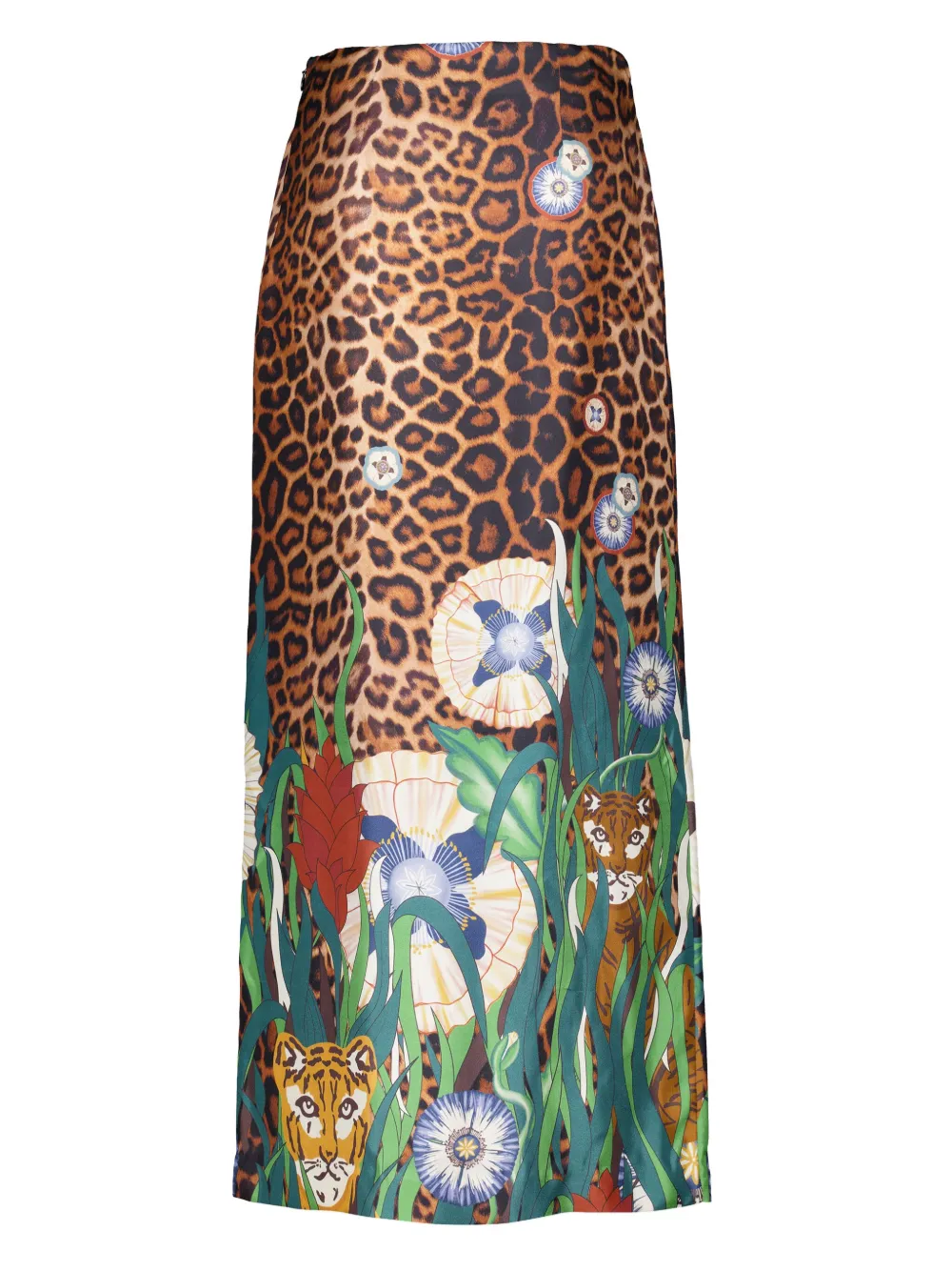 PAULA Maxi-rok - Bruin