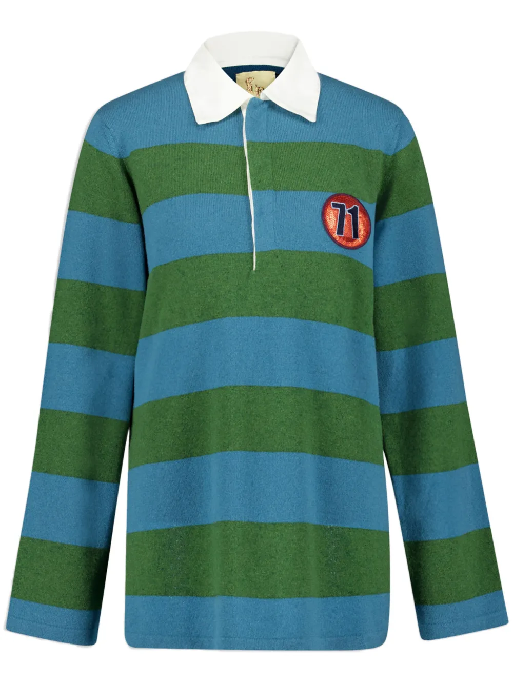 PAULA LOGO-PATCH POLO SHIRT
