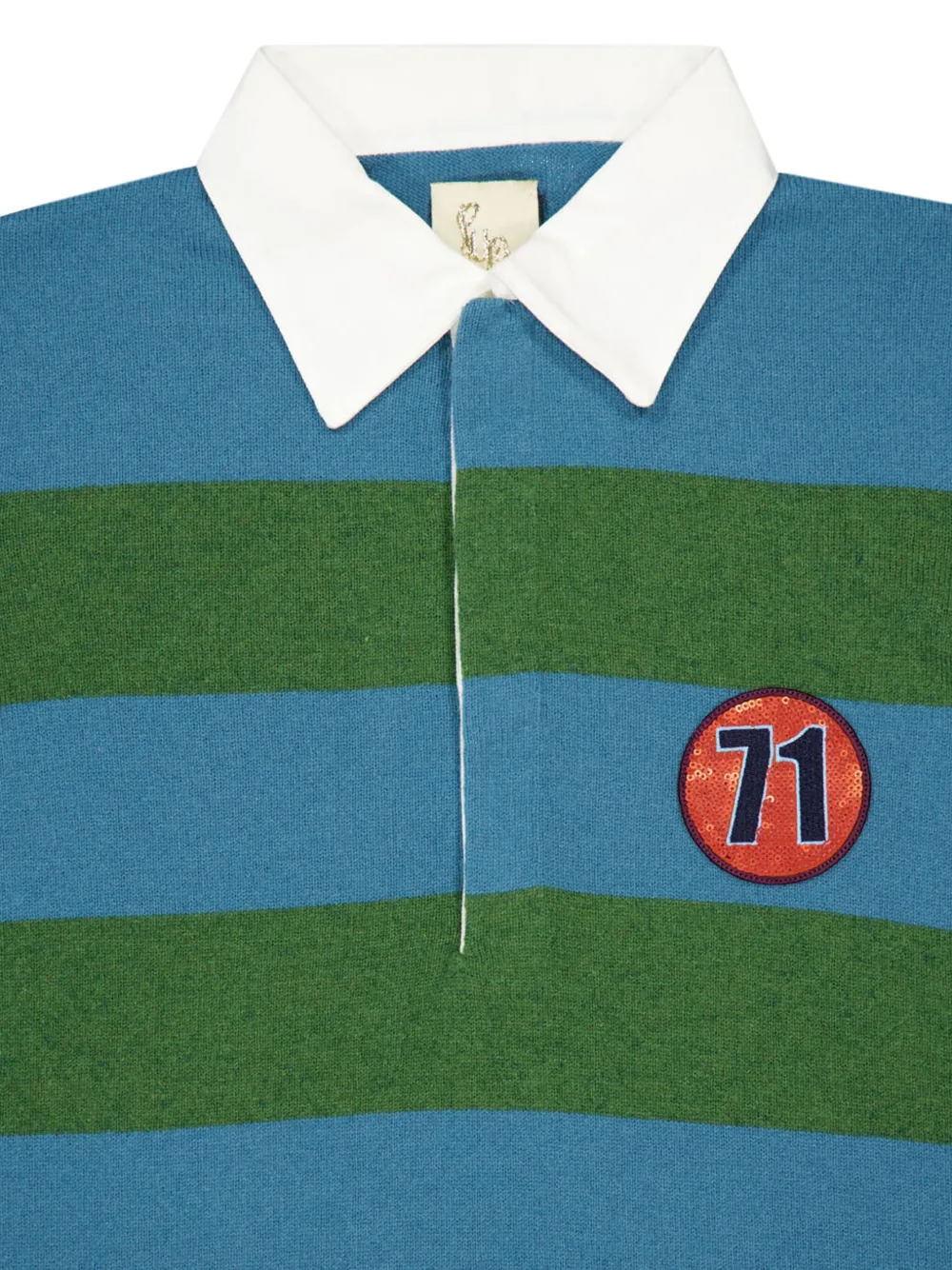 PAULA LOGO-PATCH POLO SHIRT