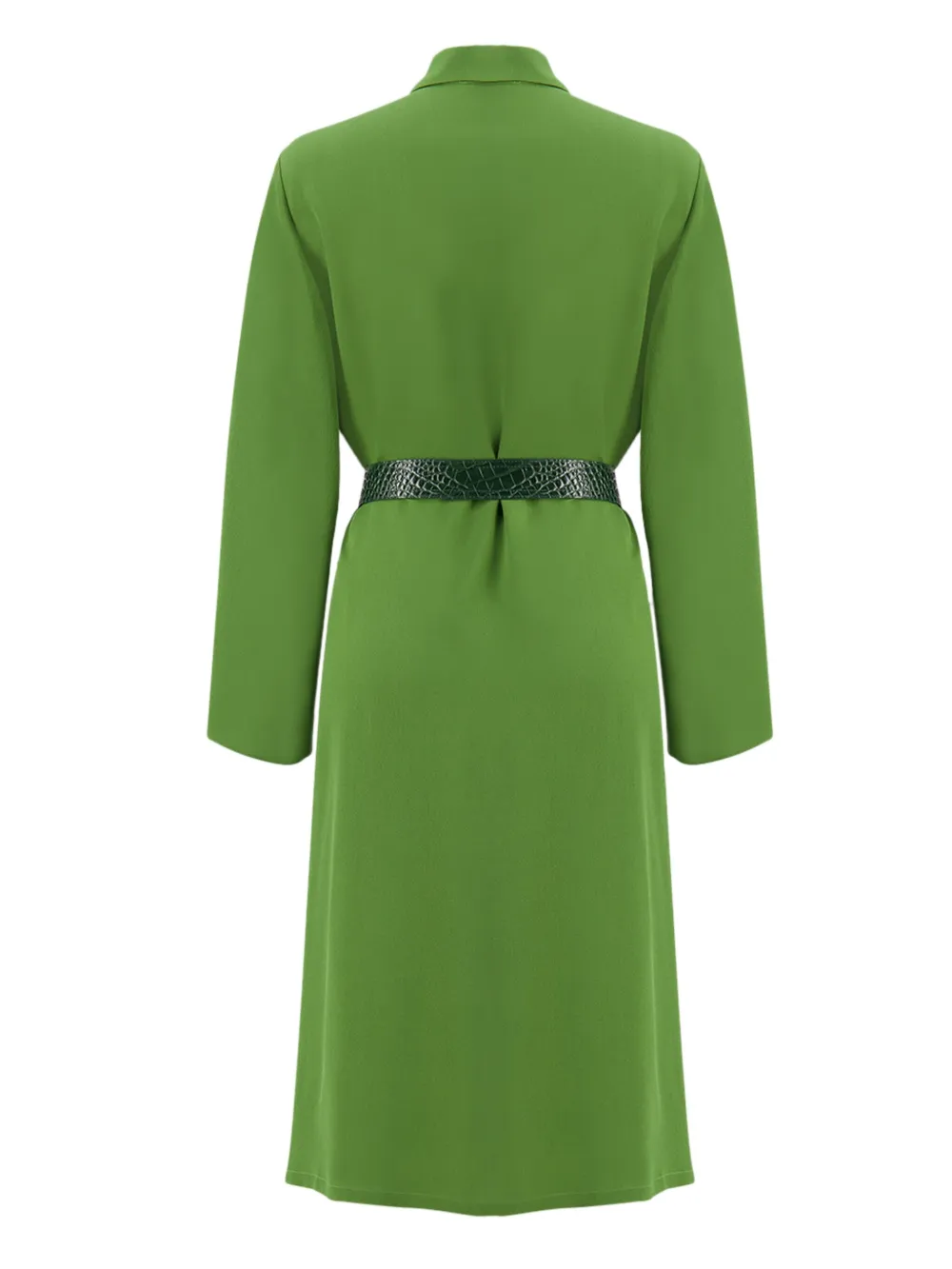 PAULA Chantarelle blousejurk - Groen