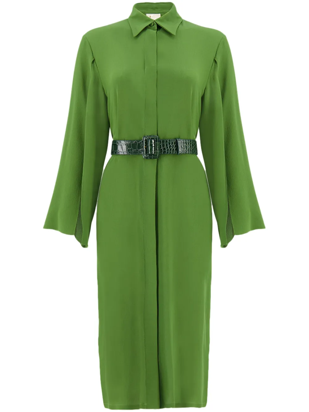 PAULA Chantarelle Hemdkleid | Grün | Image 1