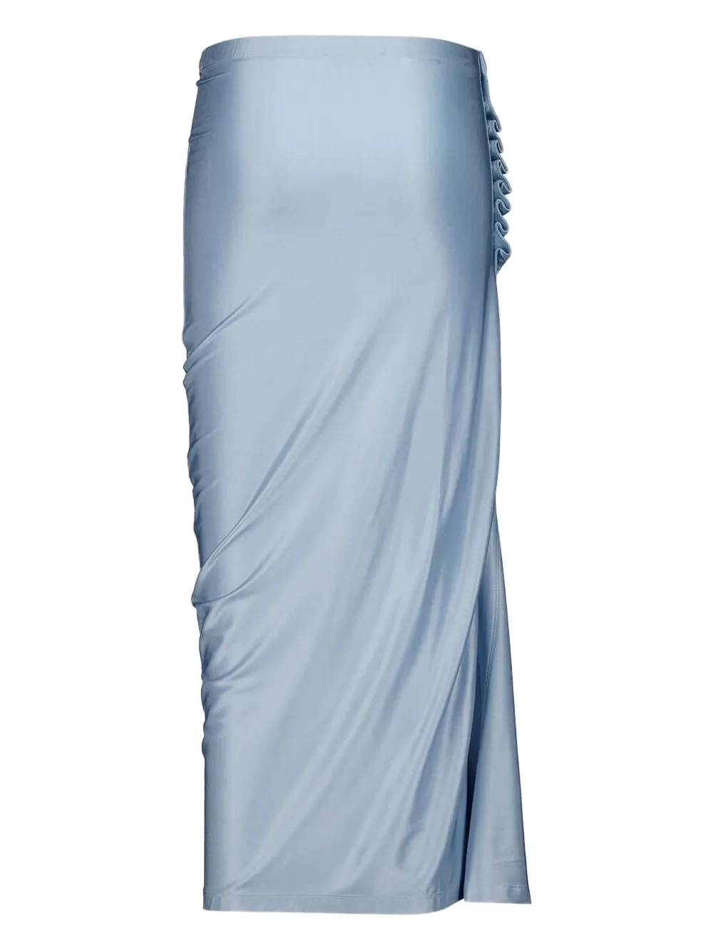 Rabanne Gedrapeerde rok - Blauw