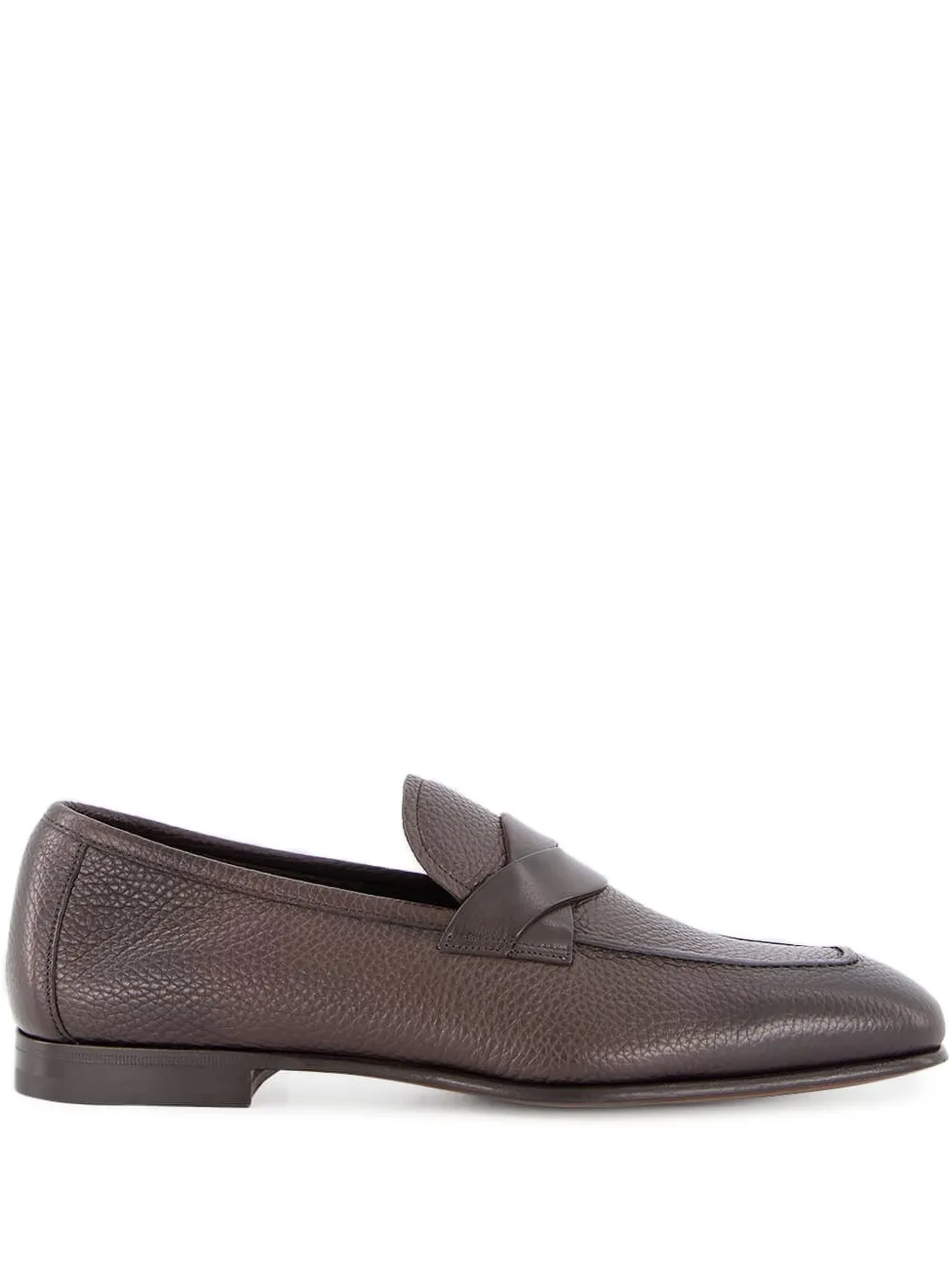 TOM FORD Leren loafers Bruin