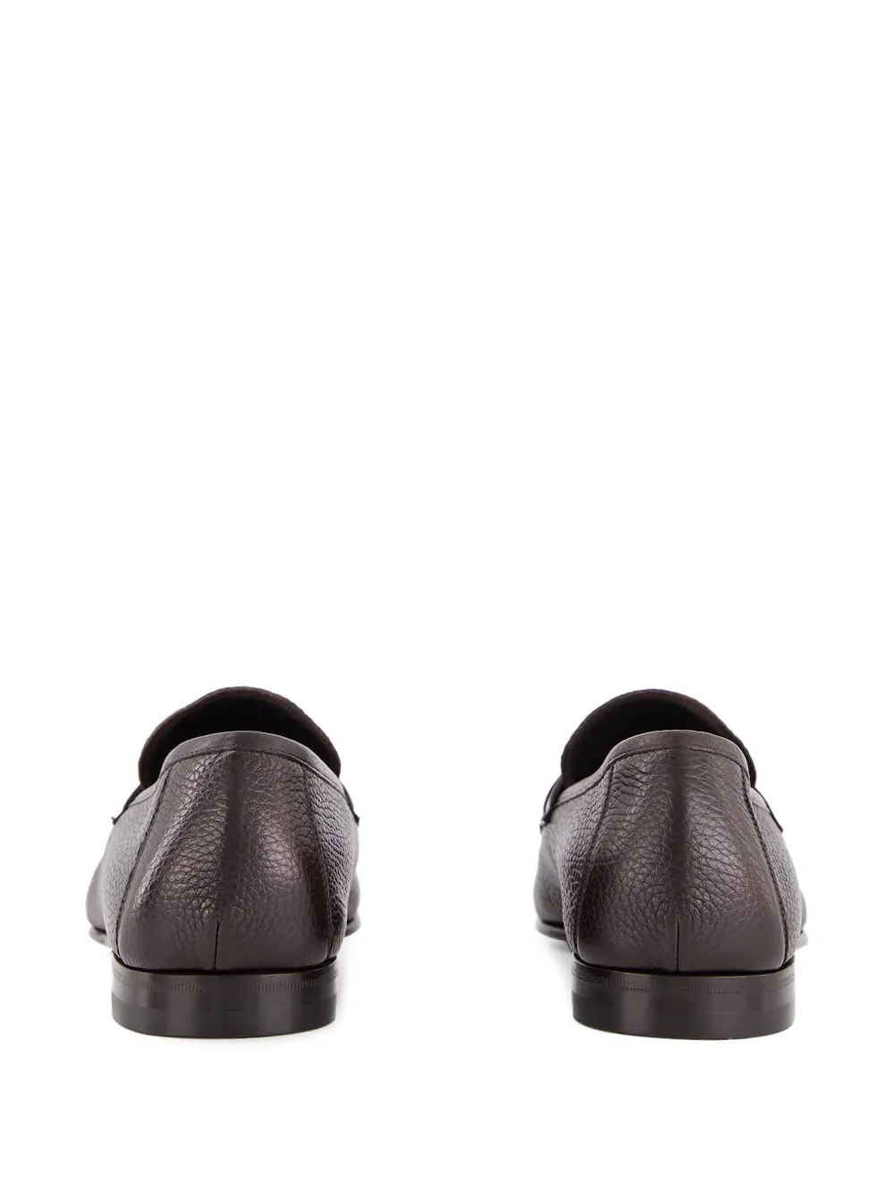 TOM FORD leather loafers Brown