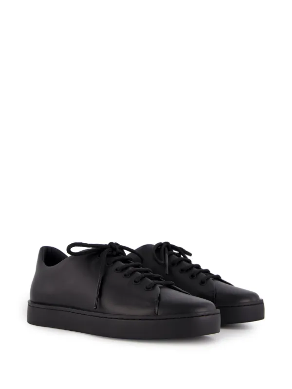 Manolo Blahnik レザースニーカー | ブラック | FARFETCH JP Manolo Blahnik レザースニーカー | ブラック | FARFETCH JP