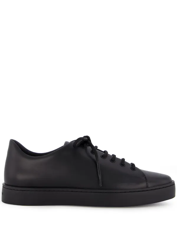 センスのいい お歳暮 Manolo Blahnik JP FARFETCH | ブラック | レザースニーカー 靴