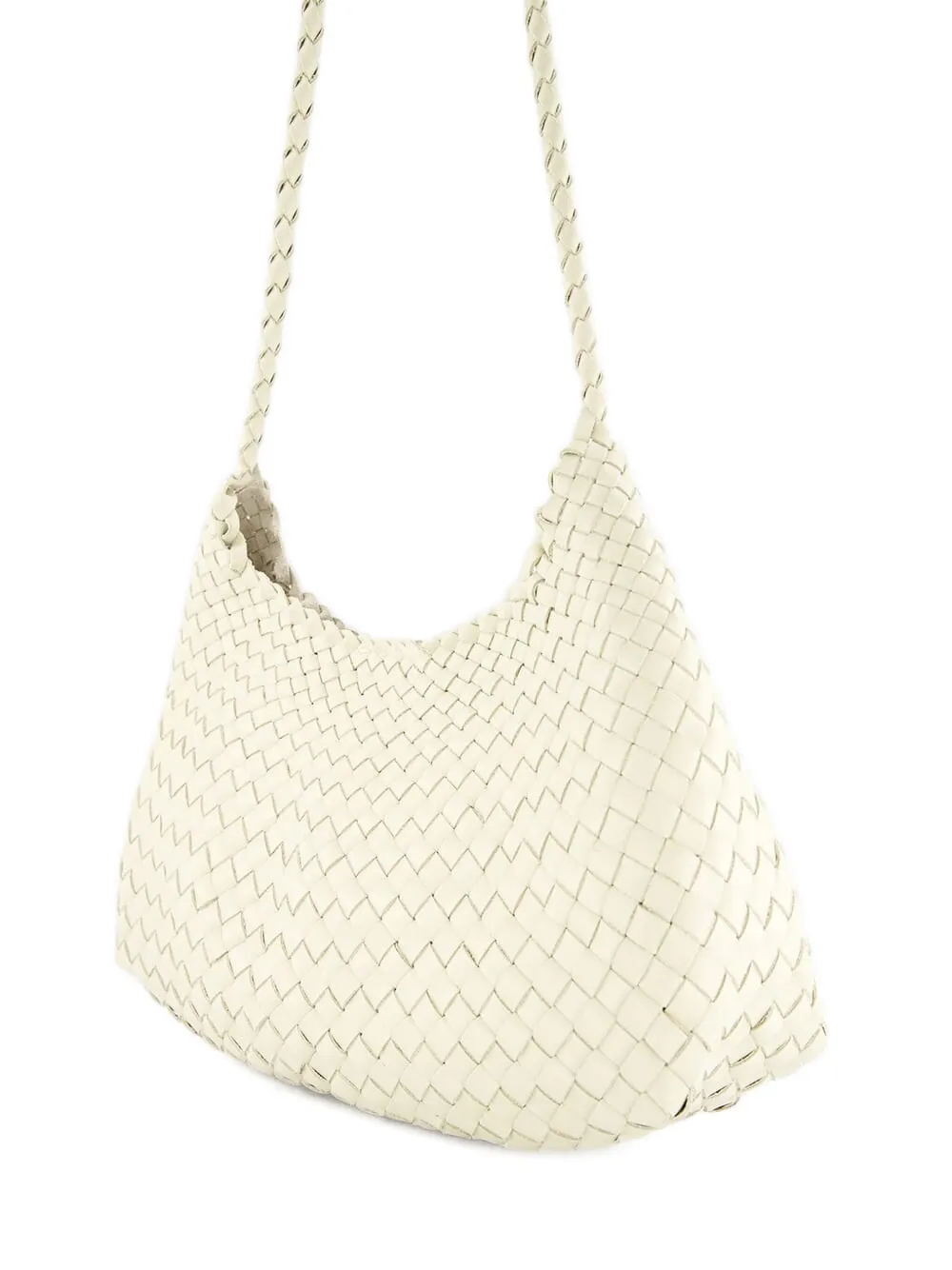 Dragon Diffusion Santa Rosa Leather Shoulder Bag In Neutral