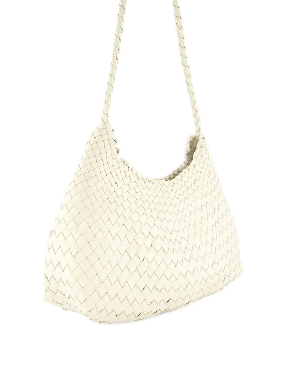 Dragon Diffusion Santa Rosa Leather Shoulder Bag In Neutral