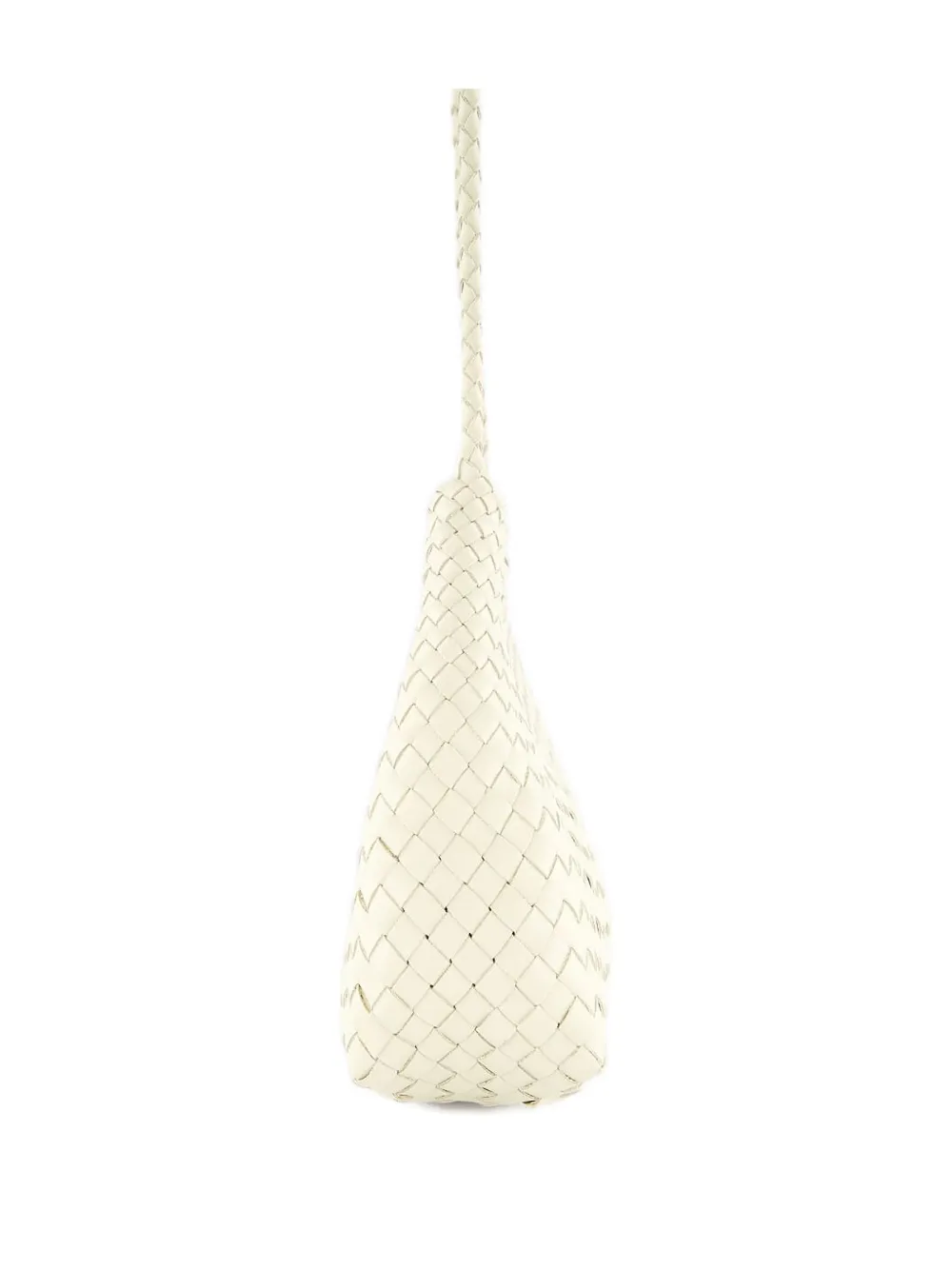 DRAGON DIFFUSION Santa Rosa leren schoudertas - Wit