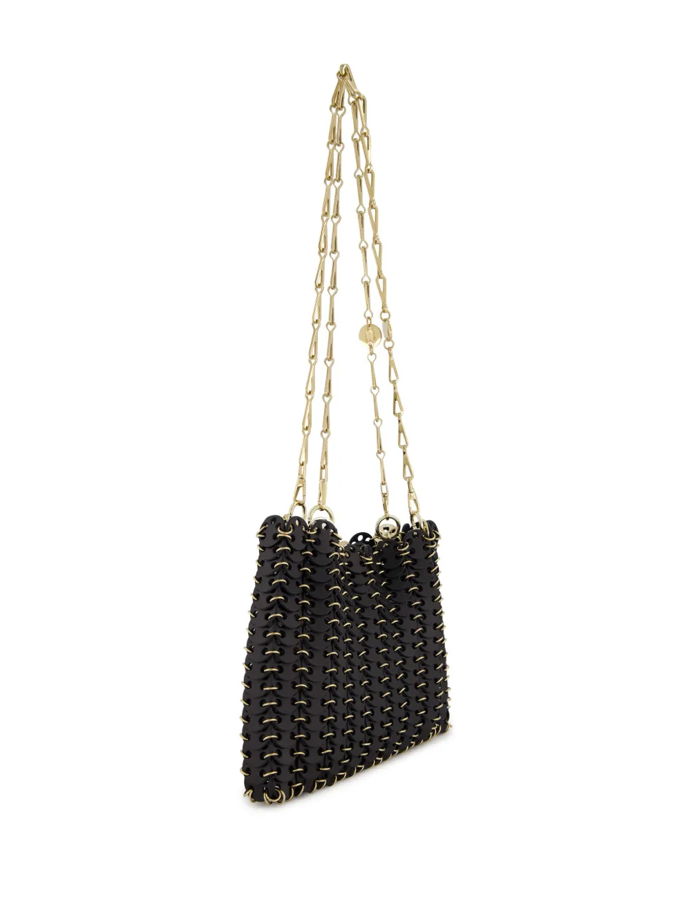 Rabanne 1969 shoulder bag - BLACK / GOLD