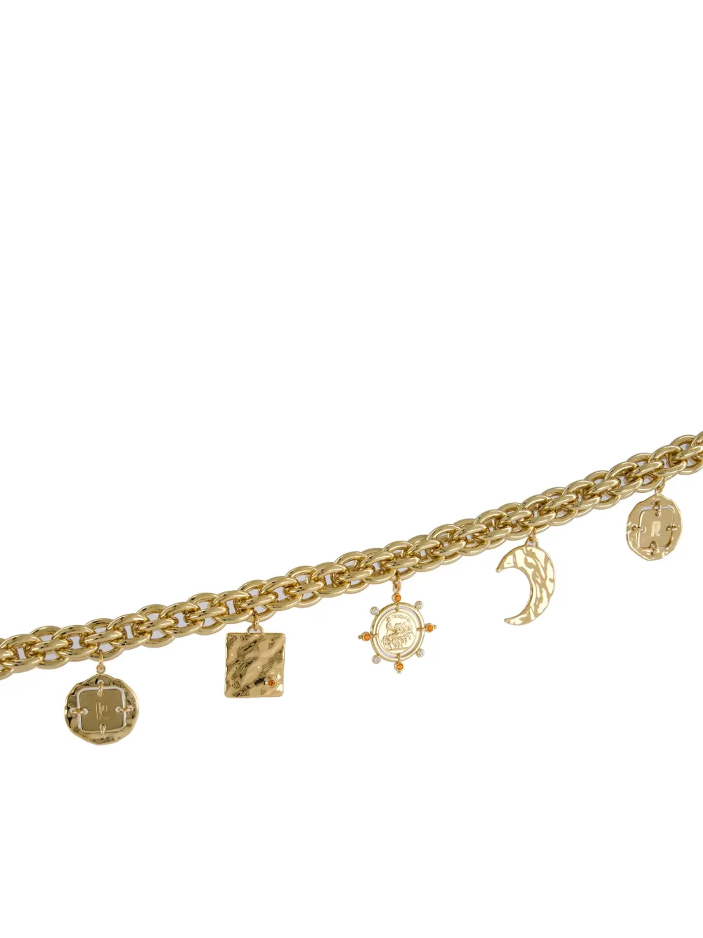 Rabanne charms chain belt - Goud