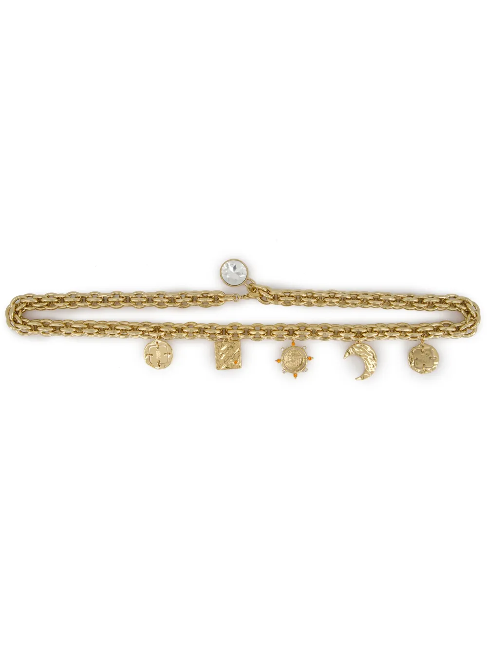 Rabanne charms chain belt Women