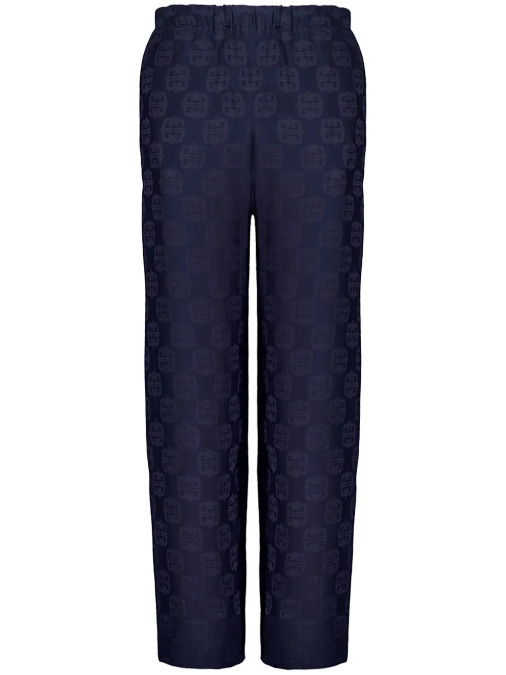 Givenchy 4G broek met vloeibaar jacquard Blauw