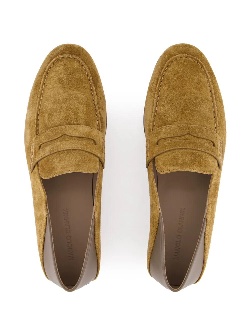 Manolo Blahnik Plymouth loafers Neutrals