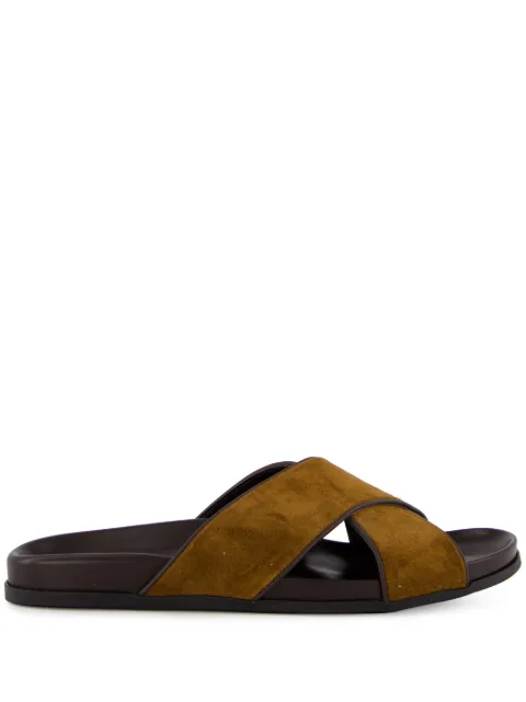 Manolo Blahnik Chiltern suede sandals Men
