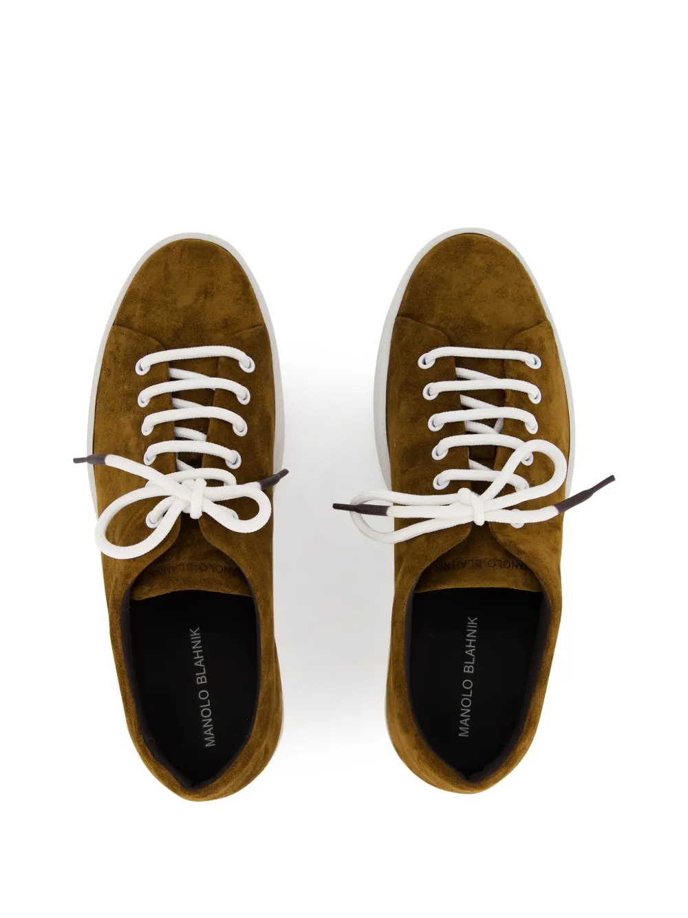 Manolo Blahnik Semanado trainers Brown