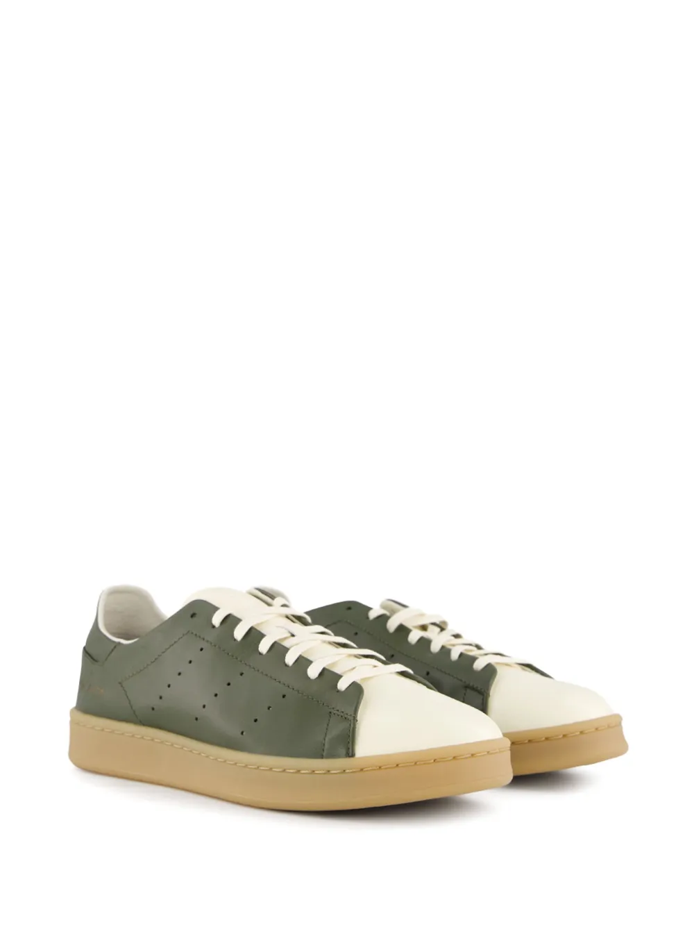 Y-3 leather sneakers Green