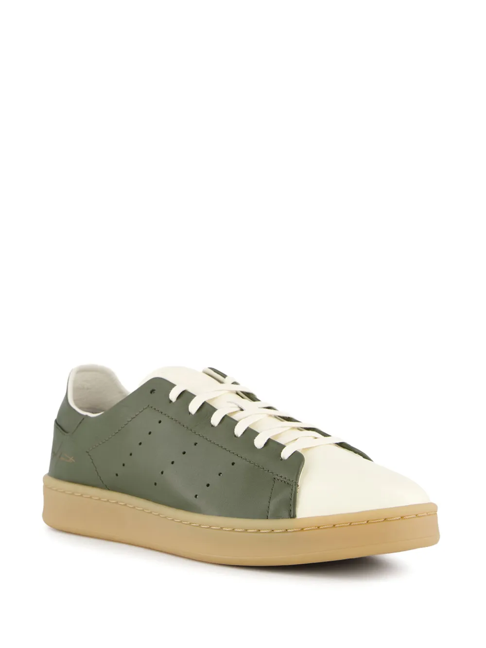Y-3 Leren sneakers - Groen
