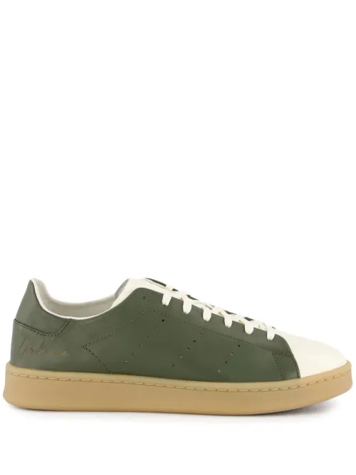 Y-3 baskets en cuir - Vert - Y-3 - Modalova
