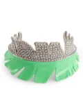 Balmain Palm Tree choker - Silver