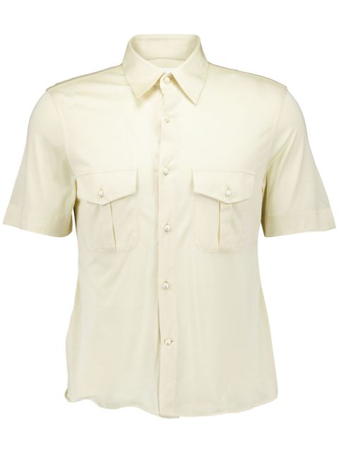 Givenchy short-sleeve silk shirt Men