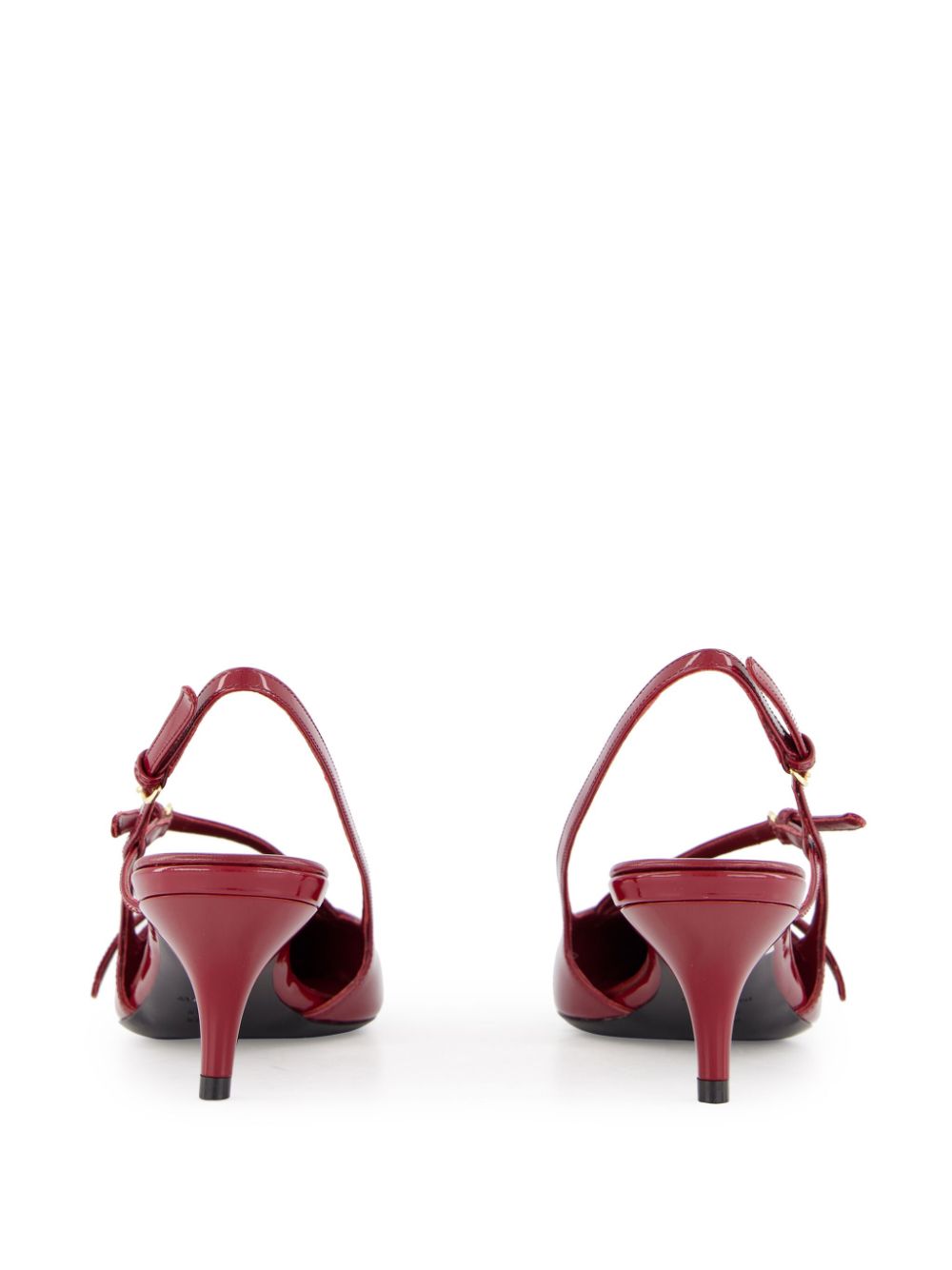 Miu Slingback sandalen Rood