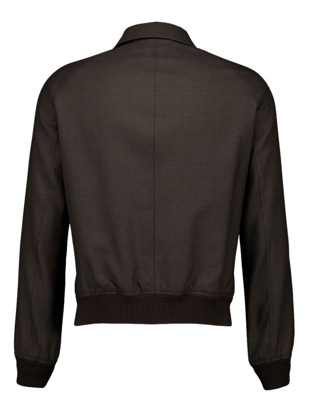 Shop Tom Ford Canvas Jacket In Brown