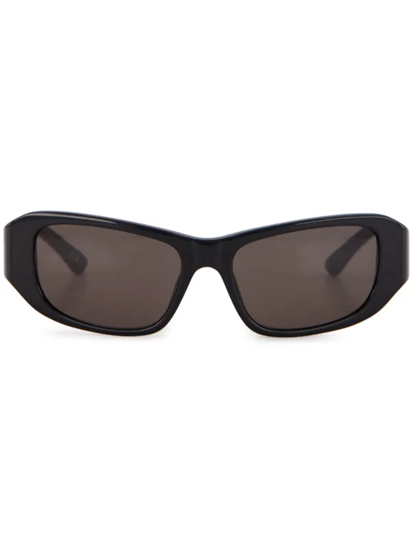 バレンシアガ サングラス TUESDAYモデル ブラック Balenciaga Eyewear Tuesday rectangle-frame Sunglasses