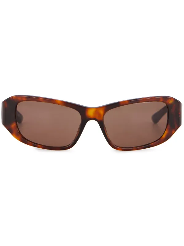 Balenciaga Eyewear Tuesday スクエアフレーム サングラス | ブラウン
