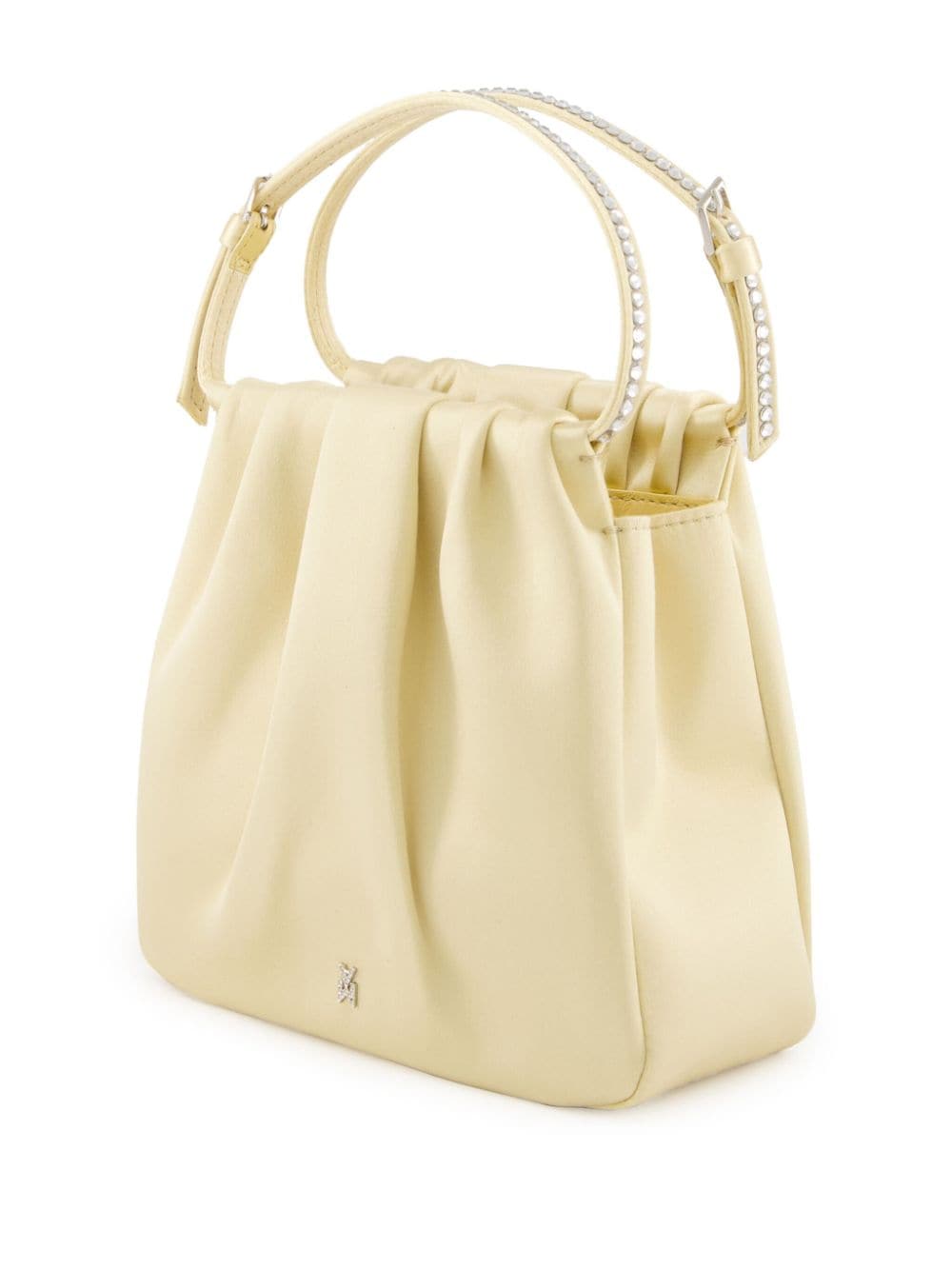 Amina Muaddi Vittoria shopper met kristal - Beige