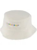 Casablanca logo-embroidered bucket hat - Neutrals