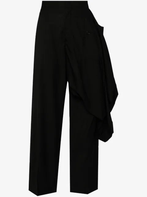 Undercover pantalones con detalle de paneles