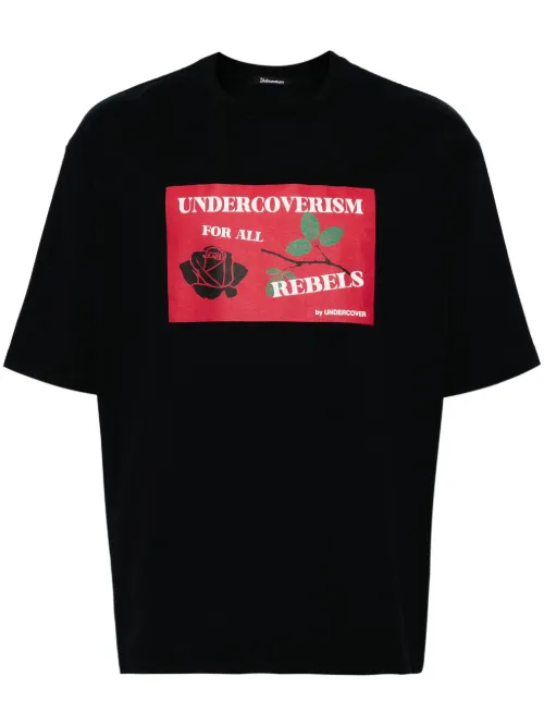T-shirt en coton à imprimé graphique - Undercover - Modalova