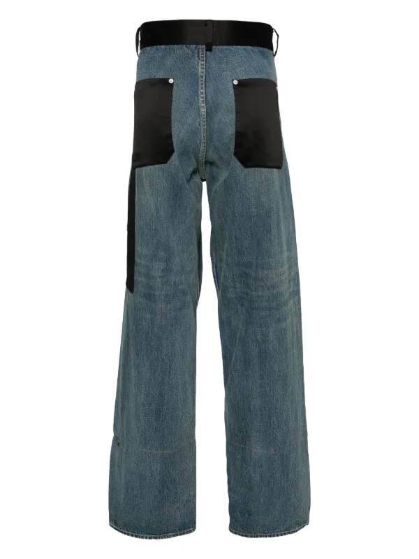Undercover Patchwork Design Jeans | Blue | FARFETCH