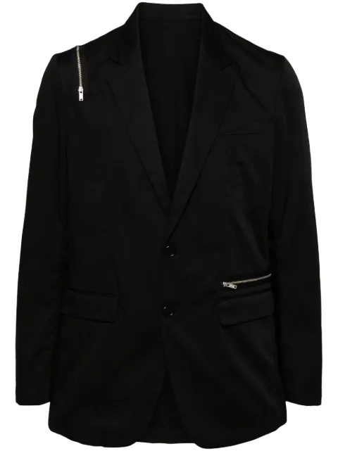 Undercover zip details blazer