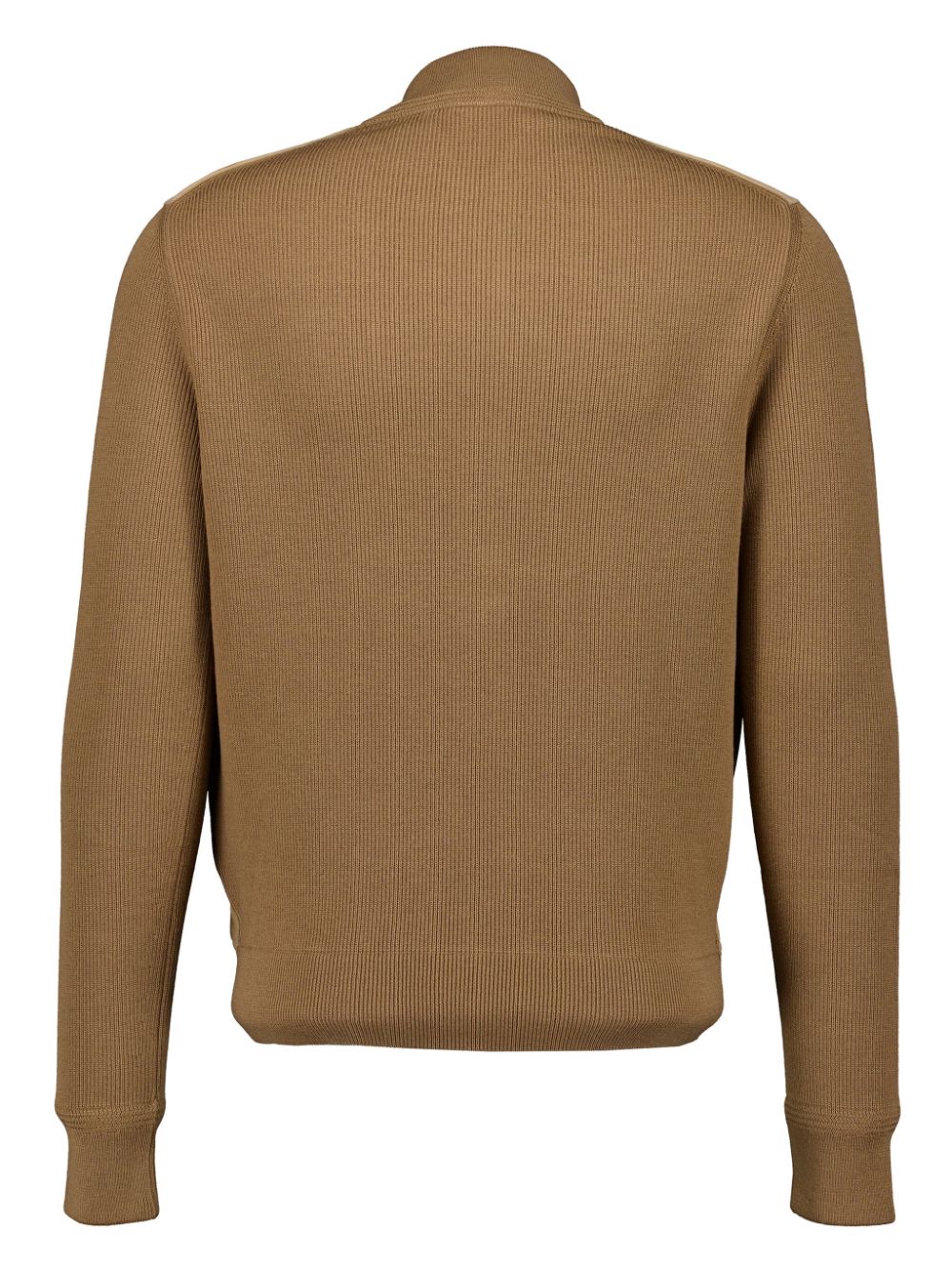 Shop Tom Ford Suede Zip-up Bomber Jacket In Neutrals