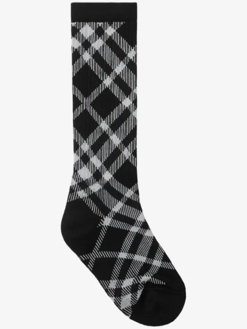Burberry جوارب بطبعة كاروهات