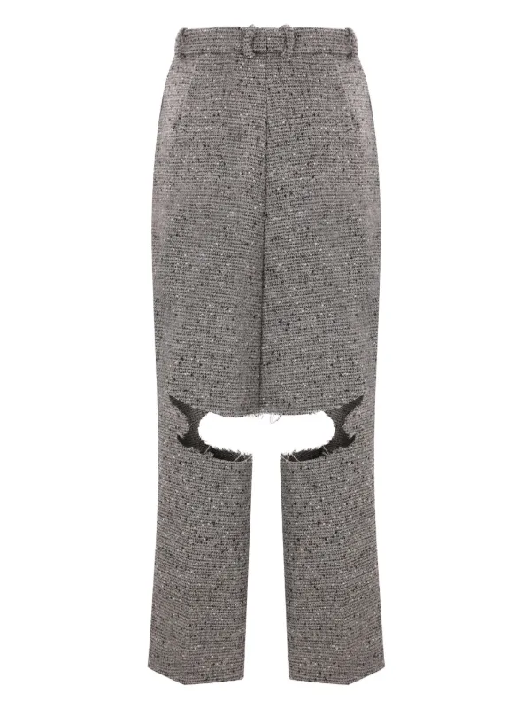 Niccolò Pasqualetti Eolico スカートパンツ | グレー | FARFETCH JP