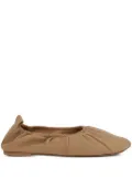 Niccolò Pasqualetti Leana ballerina shoes - Neutrals